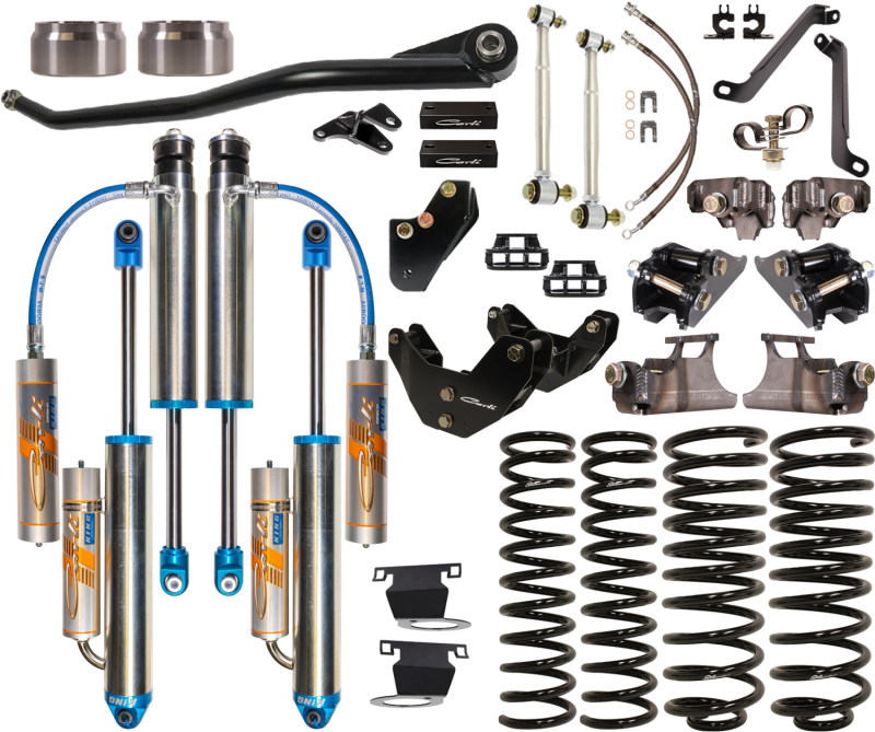 Carli 14-18 Ram 2500 Gas Dominator 3.0 Shock Set 3.25in Lift