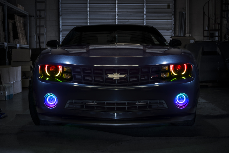 Oracle Chevrolet Camaro 10-13 LED Fog Halo Kit - ColorSHIFT thumbnail 5