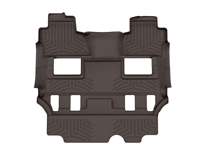 WT 3D FloorMat - Rear - Cocoa