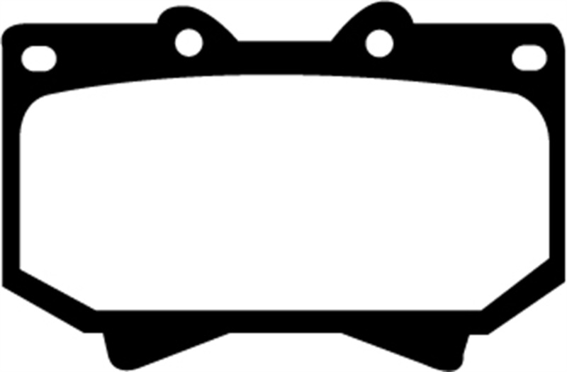EBC 98-07 Lexus LX470 4.7 Greenstuff Front Brake Pads thumbnail 2