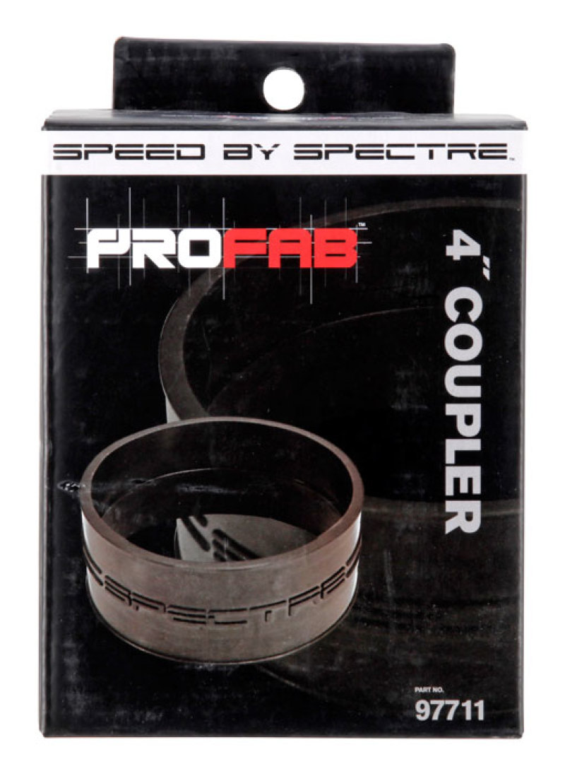Spectre Coupler 4in. ID - Black thumbnail 8