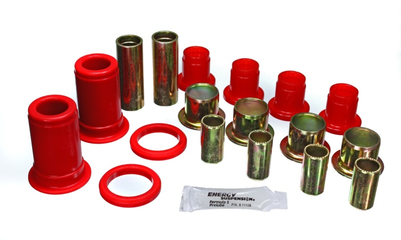 Energy Suspension Front Control Arm Bushings - Red thumbnail 4