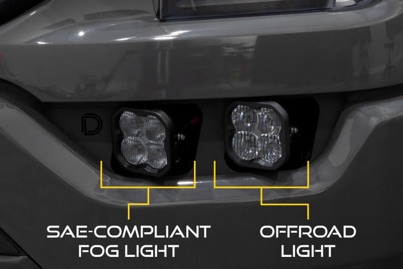 Diode Dynamics 21-22 Ford F-150 Stage Series Fog Pocket Mounting Brackets thumbnail 5