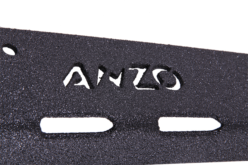 ANZO 1996-2006 Jeep Wrangler LED Bar Windshield Mounting Brackets thumbnail 6