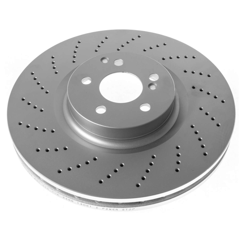 Power Stop 12-14 Mercedes-Benz E550 Front Z23 Coated Brake Kit (1x psbSW-0505, 1x psbZ23-1652, 2x psbEBR1263EVC) thumbnail 7