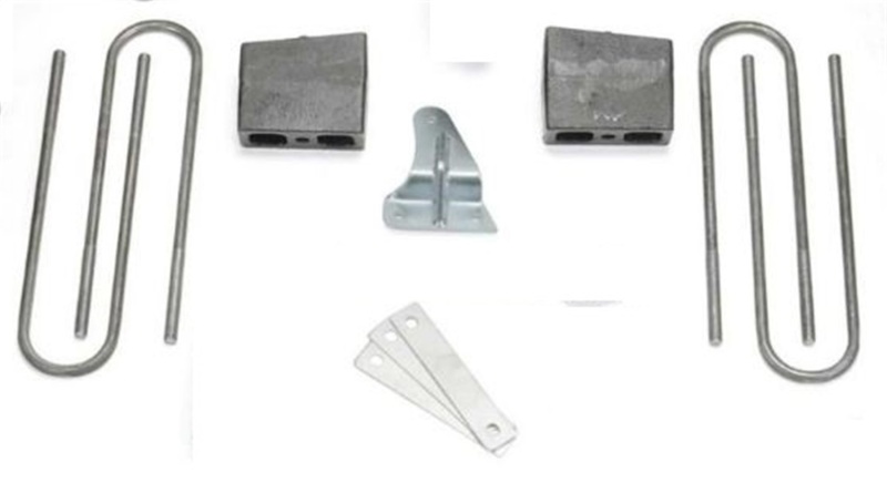 Fabtech 05-07 Ford F250 4WD 6in Rear Block Kit w/Overload