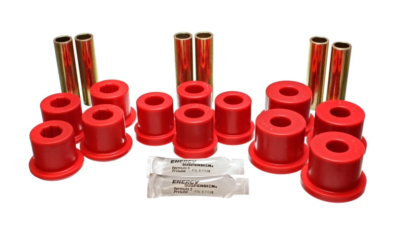 Energy Suspension GM C20/C30 Spring & Shackle Set - Red thumbnail 5