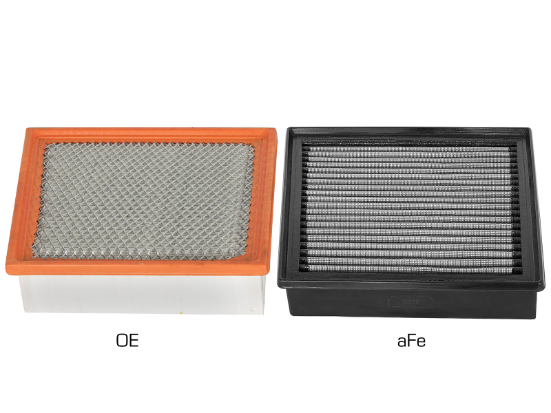 aFe MagnumFLOW Pro DRY S OE Replacement Filter 2017 GM Diesel Trucks V8 6.6L L5P thumbnail 9
