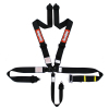 RaceQuip L & L 5pt Ratchet Harness Black thumbnail 3