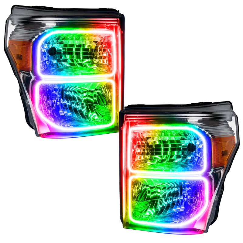 Oracle 11-16 Ford F250/350 LED HL - ColorSHIFT w/ 2.0 Controller thumbnail 7