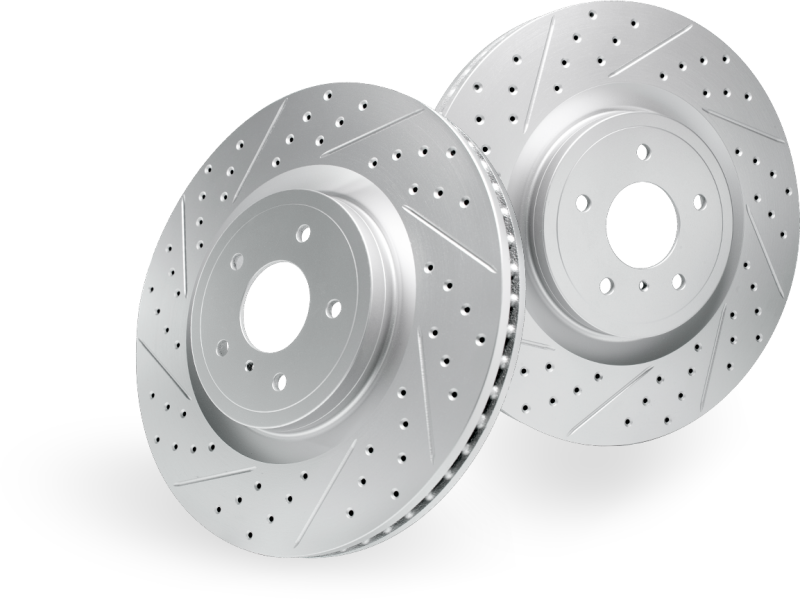 RNC Geo-Carbon Rotor - Drill & Slot