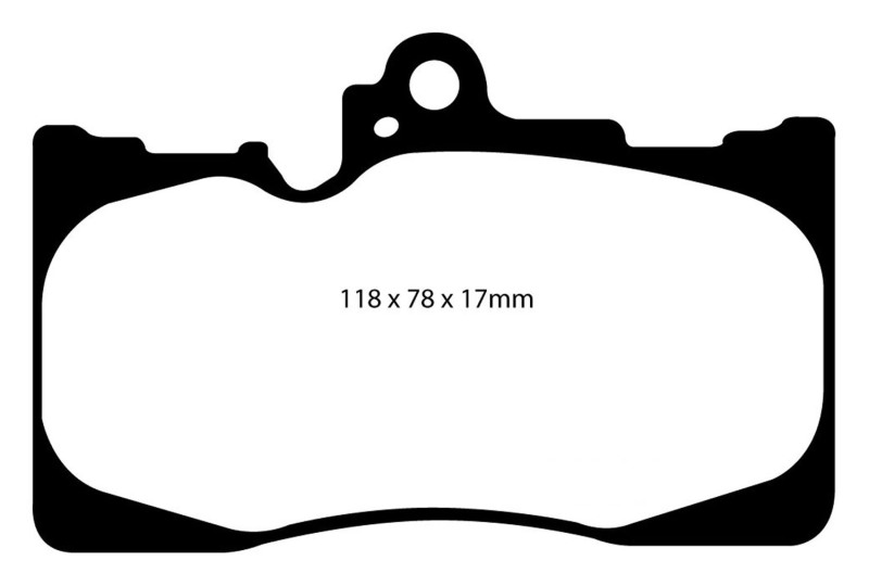 EBC S9 Brake Pad and Rotor Kit (1x ebcUSR7389, 1x ebcDP41589R) thumbnail 5