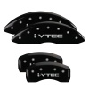 MGP 4 Caliper Covers Engraved Front & Rear i-Vtec Black finish silver ch thumbnail 8