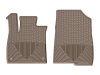 WT Rubber Mats - Front - Tan