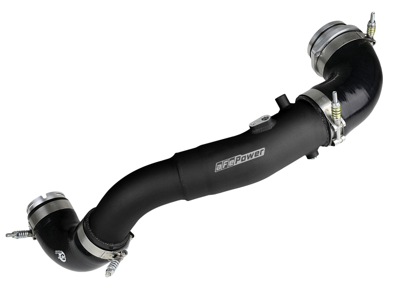 BladeRunner 2-1/2 IN to 3 IN Aluminum Hot-Side Charge Pipe Black