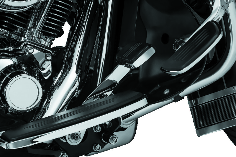 Kuryakyn Extended Brake Pedal 14 and Up Touring w/ Fairings Chrome