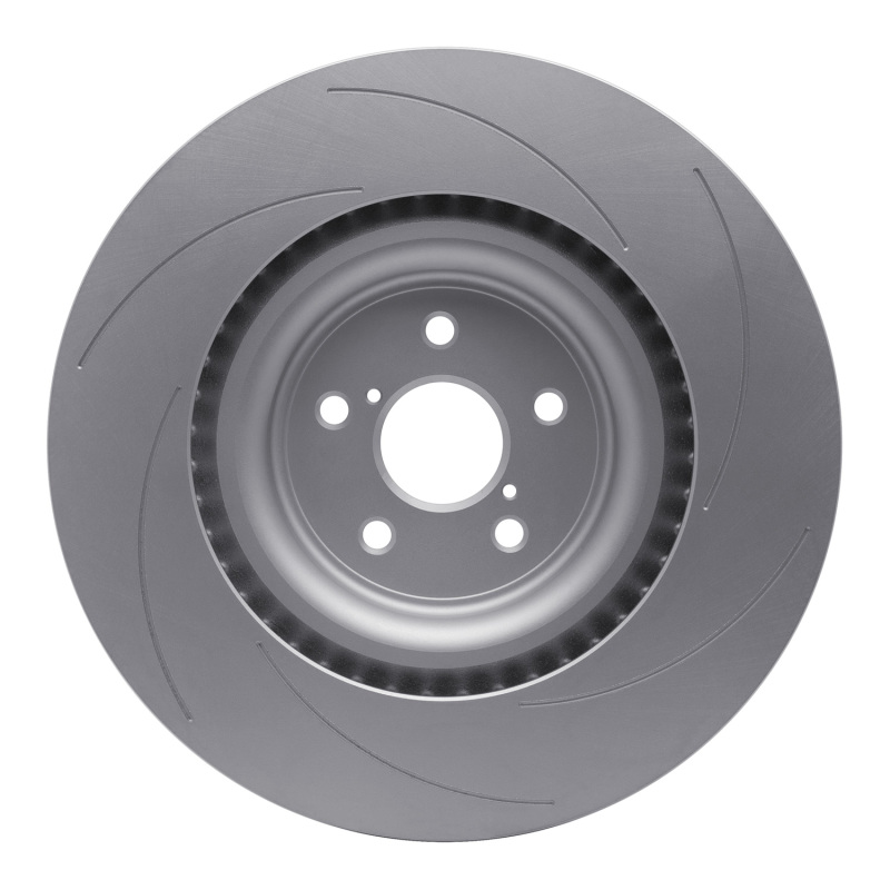 DFC 15-22 Lexus RC F Left Front GeoSPEC Coated Rotor - Slotted
