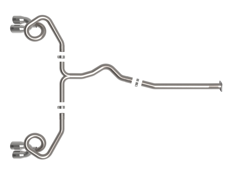 aFe POWER Takeda 3in to 2-1/2in 304 SS Cat-Back Exhaust w/ Polished Tips 22-23 Subaru WRX H4-2.4L(t) thumbnail 9
