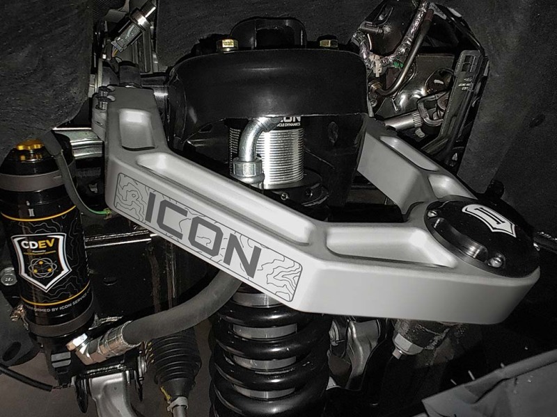 ICON 2021+ Ford Bronco Billet Upper Control Arm Delta Joint Kit thumbnail 4