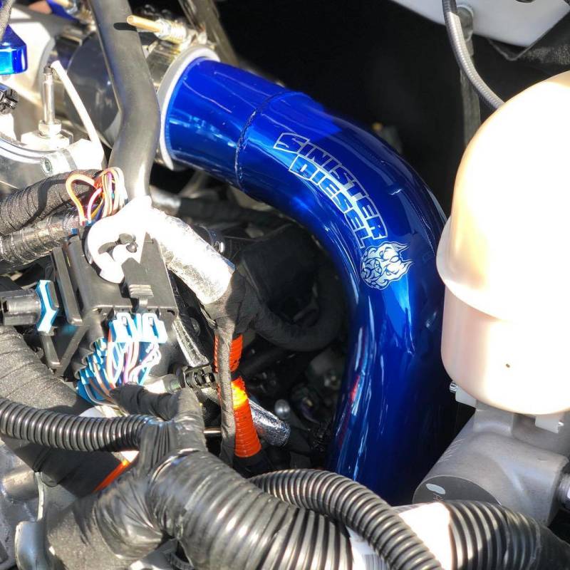 Sinister Diesel 11-16 GM Duramax LML 6.6L Hot Side Charge Pipe Kit thumbnail 3