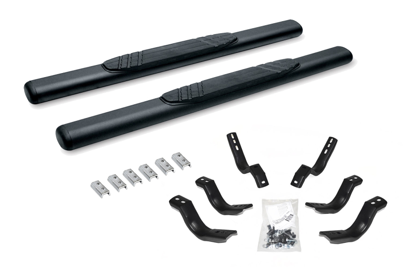 Go Rhino 4in OE Xtreme SideSteps - Textured Black - 52in thumbnail 4