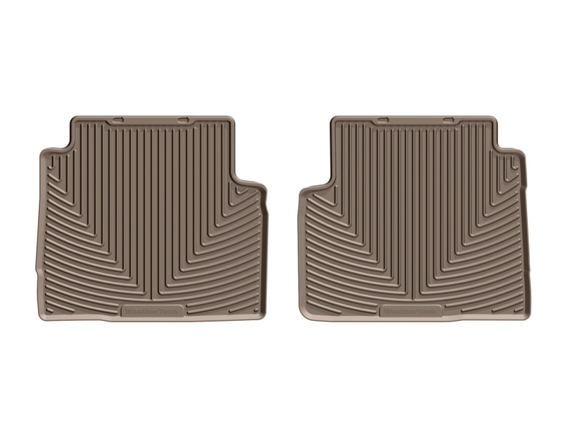 WT Rubber Mats - Rear - Tan