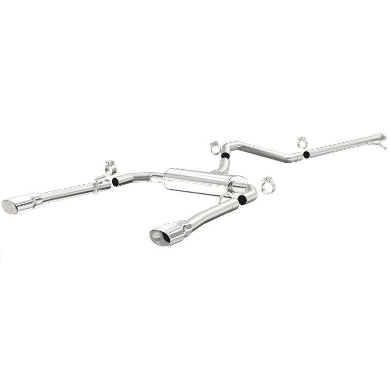 MagnaFlow 13 Dodge Dart L4 1.4L T/C Dual Split Rear Exit Stainless Cat Back Perf Exhaust thumbnail 3