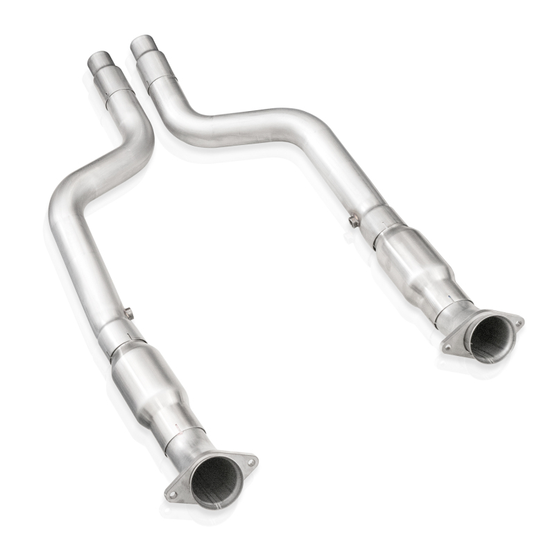 Stainless Works 15-21 Dodge Challenger/Charger 6.2L/6.4L High-Flow Catted Midpipe Kit 3in