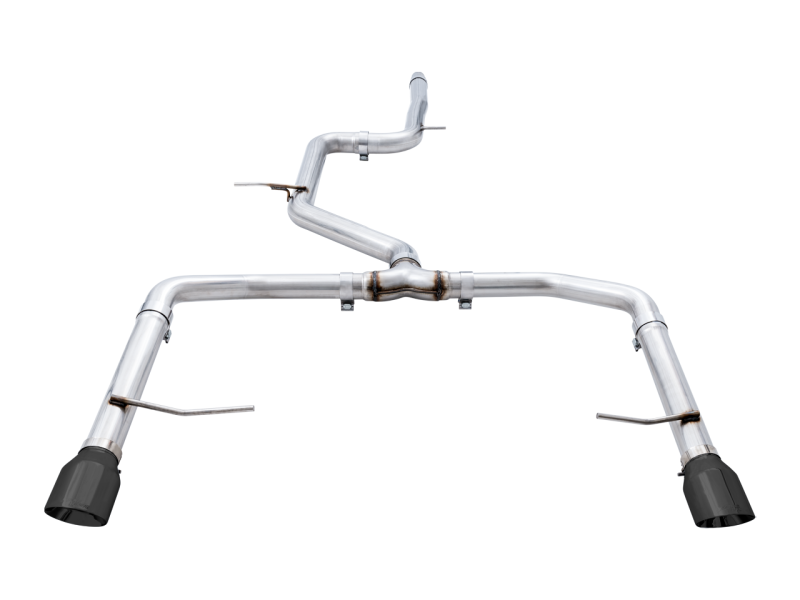 AWE Tuning 18-21 Volkswagen Jetta GLI Mk7 Track Edition Exhaust - Diamond Black Tips (Fits OEM DP) thumbnail 2