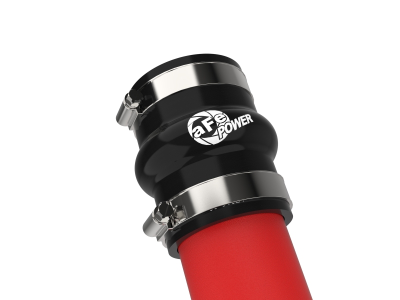 BladeRunner 2-1/2 IN Aluminum Hot Charge Pipe Red