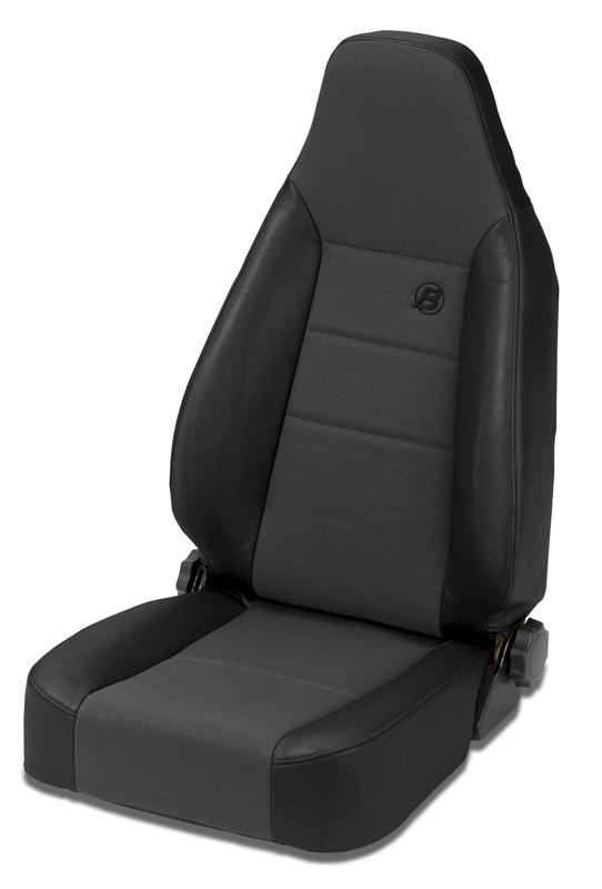 Bestop 76-86 Jeep Cj7 Front Trailmax II Sport Seat (Center Fabric Insert Black Denim)
Sport Seat