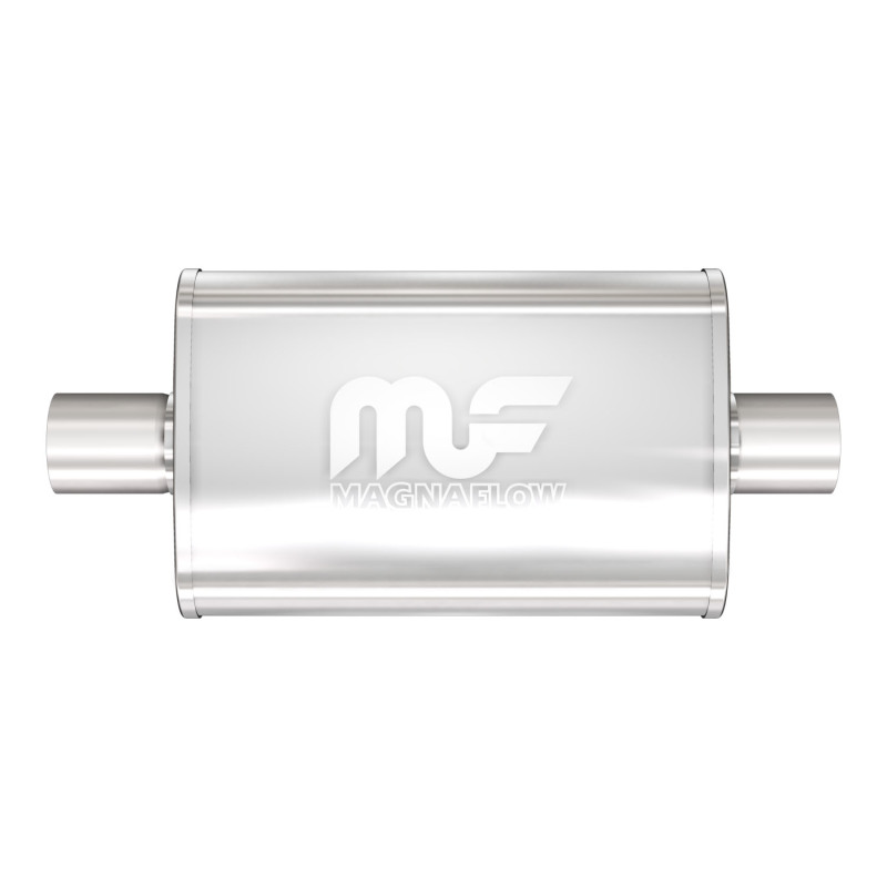 MagnaFlow Muffler Mag SS 14X4X9 2.5 C/C thumbnail 3