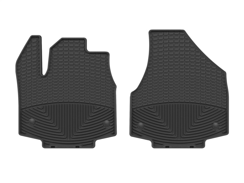 WT Rubber Mats - Front - Blk
