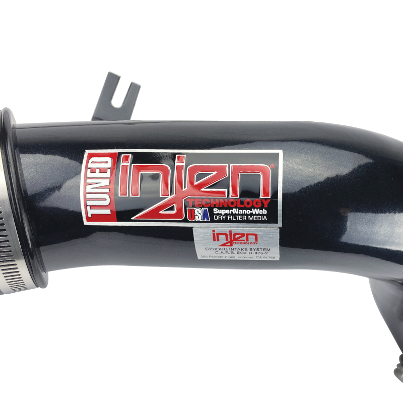 Injen 94-01 Acura Integra GSR L4 1.8L Black IS Short Ram Cold Air Intake thumbnail 4