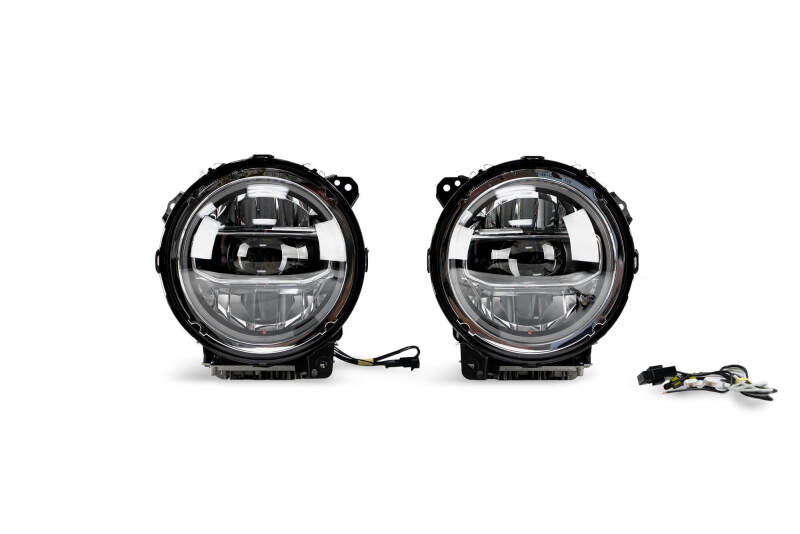 DV8 Offroad 2018+ Jeep Wrangler JL/Gladiator LED Projector Headlights thumbnail 7