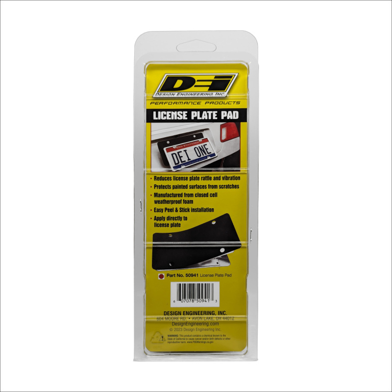 DEI License Plate Pad - 2 Pack thumbnail 2