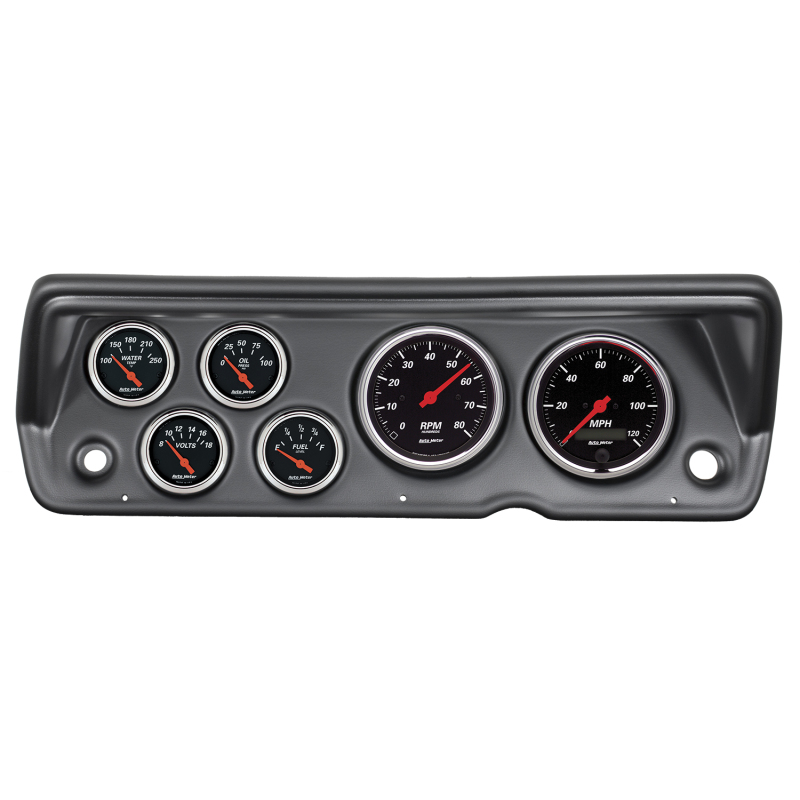 AM Designer Black Gauges