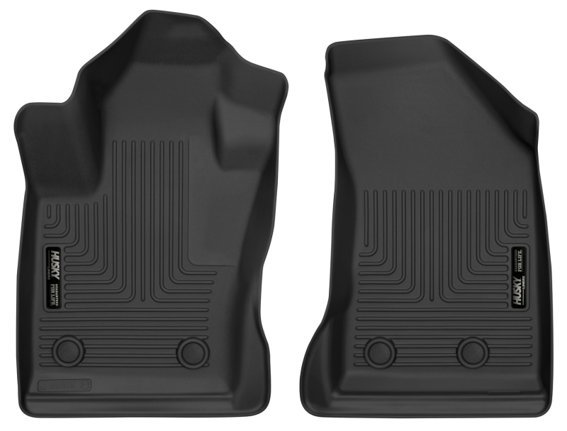 Husky Liners 17-18 Jeep Compass X-Act Contour Black Front Floor Liners thumbnail 3