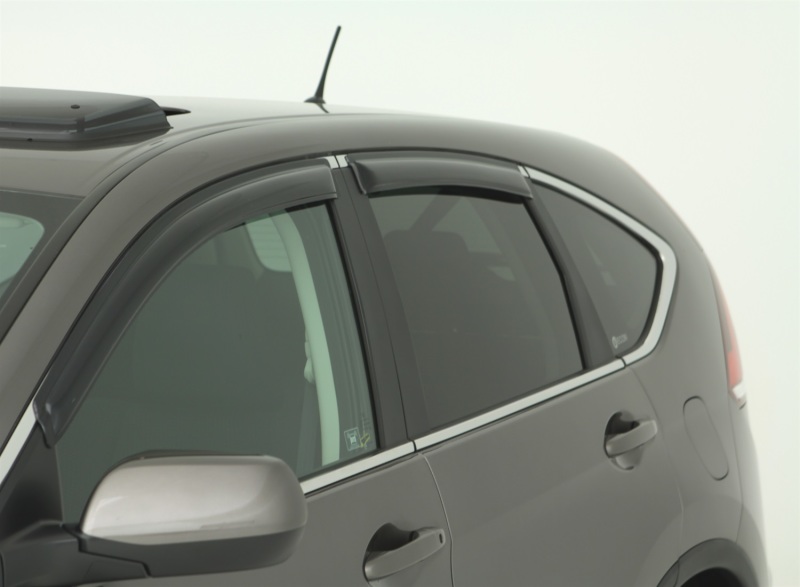 AVS 12-16 Honda CR-V Ventvisor Outside Mount Window Deflectors 4pc - Smoke thumbnail 2