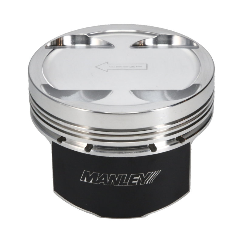 Manley Mitsubishi 4B11 86.5mm Bore +2cc Dome 10.0:1 CR Piston Set w/ Rings thumbnail 9