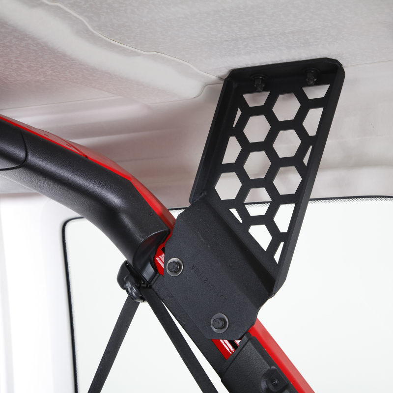 Go Rhino 19-22 Jeep Wrangler JLU SRM Roll Bar Mount Kit - Tex. Blk thumbnail 3