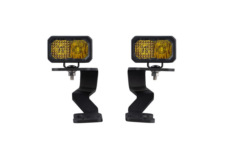 Diode Dynamics 2022 Toyota Tundra C2 Sport Stage Series Ditch Light Kit - Yellow Combo thumbnail 2