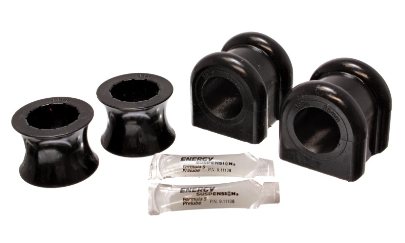 Energy Suspension 00-04 Dodge Dakota 4WD / 00-04 Durango 4WD Black 35mm Front Sway Bar Bushing Set thumbnail 4