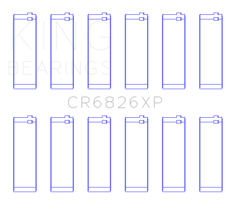 KING Performance Rod Bearings