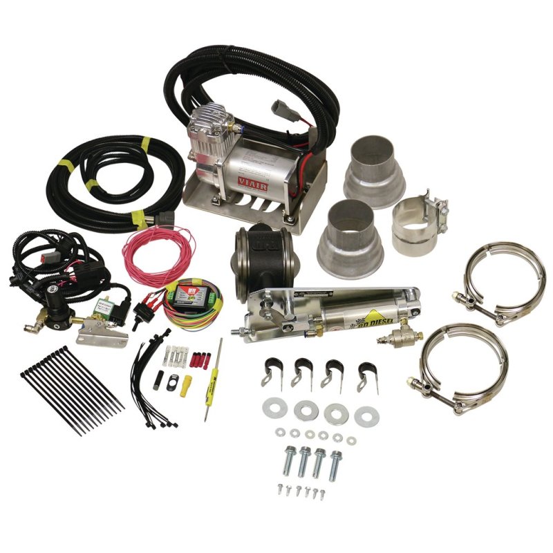 BD Diesel Exhaust Brake - Universal 3.0in c/w Air Compressor thumbnail 4