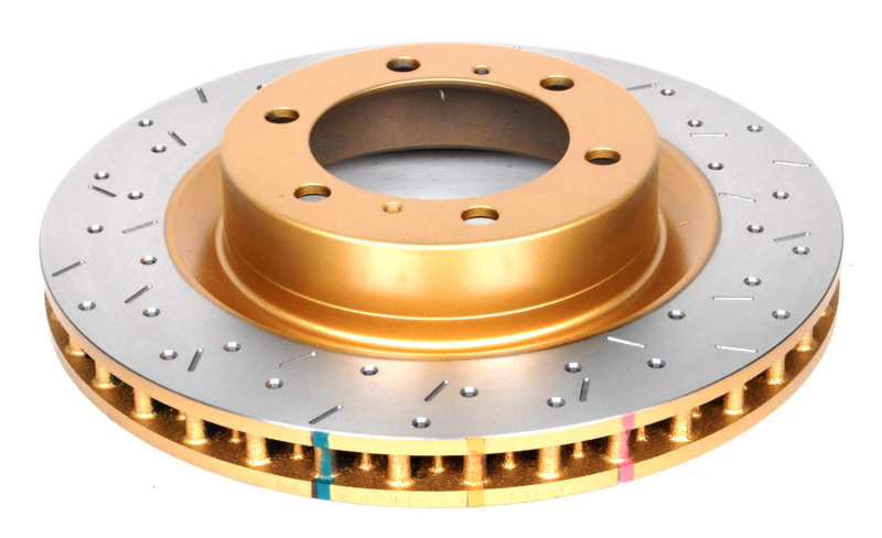 DBA HD Series 4000XS Brake Rotors DBA42736XS Disc Rotor, Cross-Drilled, Slotted, 4000 XS Series, Uni-Directional, thumbnail 7