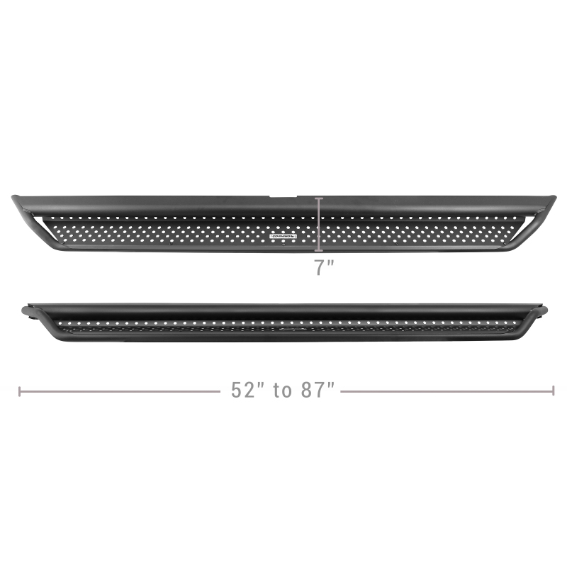 Go Rhino Dominator Extreme D1 Side Steps - Tex Blk - 52in thumbnail 9