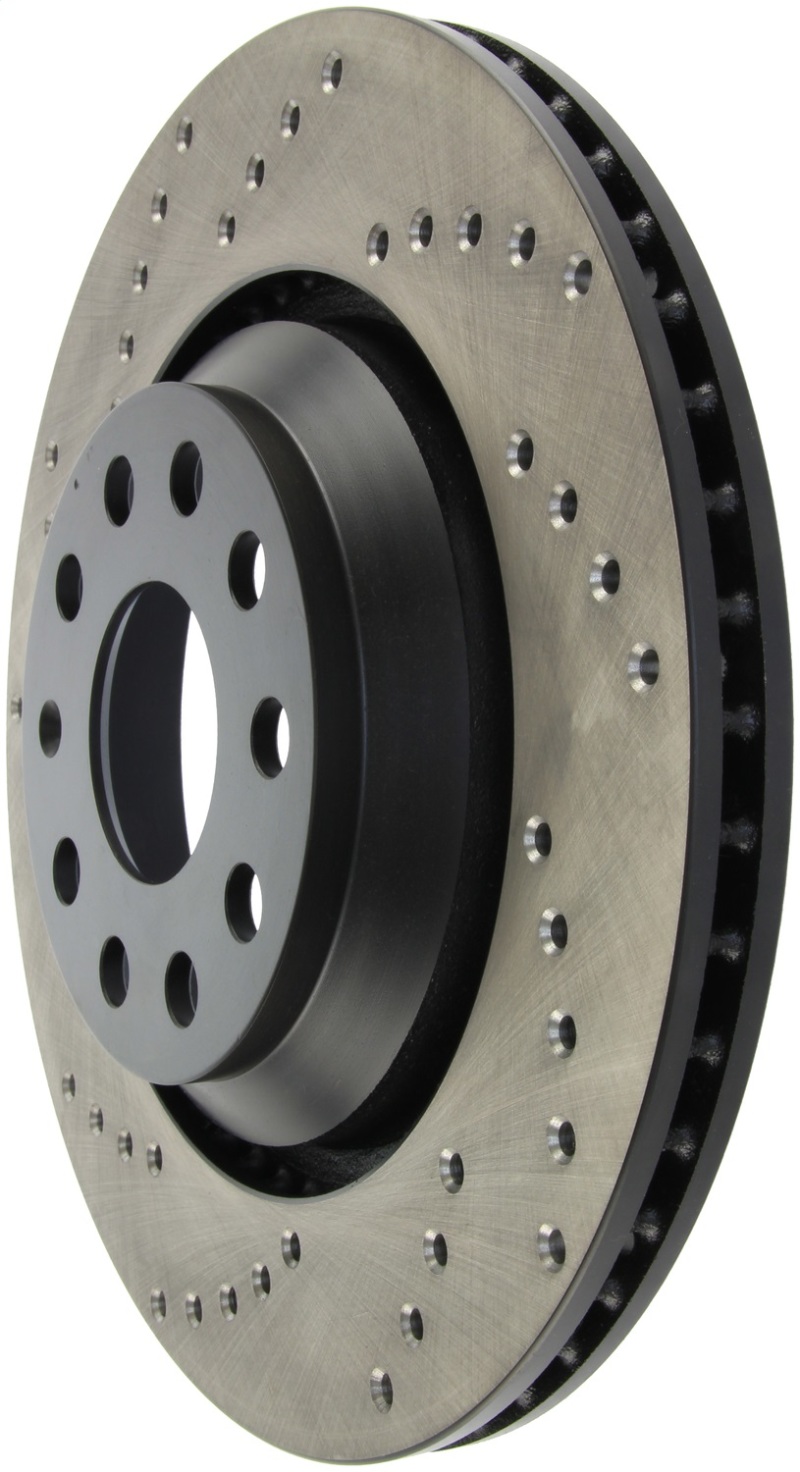 StopTech 09-13 VW CC 3.6L VR6 / 08-09 & 12 Golf R/Golf R32 Drilled Right Rear Rotor thumbnail 5