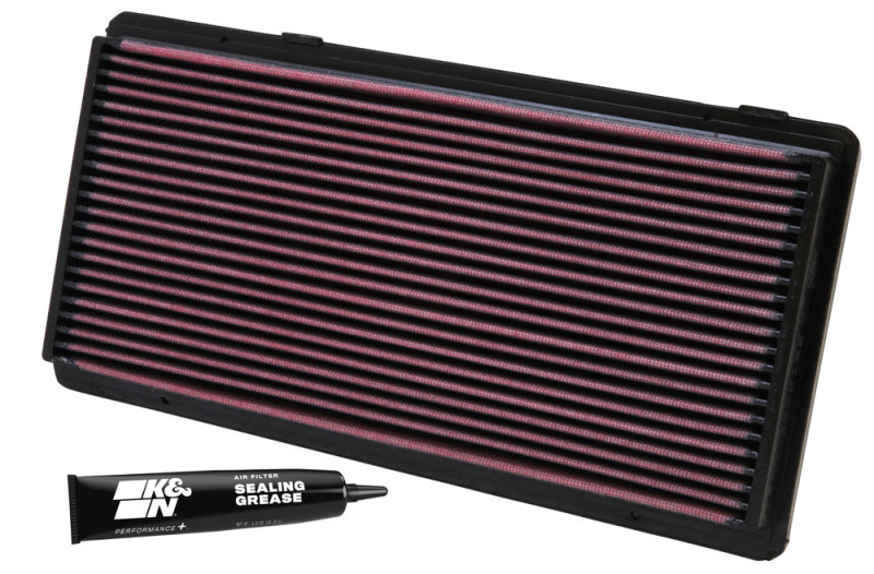 K&N 96-01 Jeep Cherokee 2.5L/4.0L Drop In Air Filter thumbnail 4