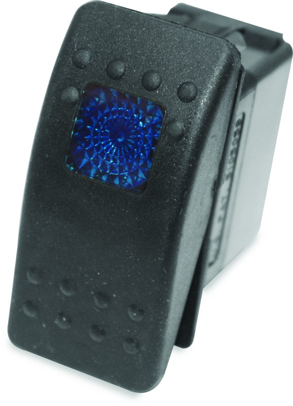 DragonFire Racing Lighted Switch On/Off Rocker Switch Blue Lite thumbnail 3